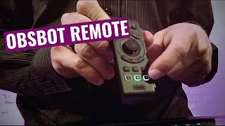 Obsbot Tail Air 4K remote [upl. by Nnaeirb]