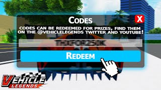 Vehicle Legends Will NEVER Add Codes Because of this [upl. by Ecidnac]