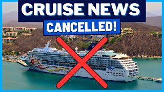 CRUISE NEWS NCL Cancels Sailing Party Goes Wrong on Royal Caribbean Cruise MSC Itinerary Change [upl. by Lahtnero]