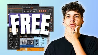 Best FREE Plugins For 2024 Making Beats In FL Studio [upl. by Ennadroj]