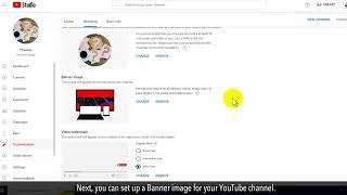 How to Customize YouTube Channel [upl. by Sabah]