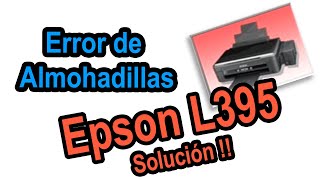 RESET EPSON L395  Como RESETEAR las Almohadillas de Epson L395 y L495  RESET Gratis [upl. by Bysshe866]