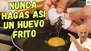 🍳 ¿COMO HACER UN HUEVO FRITO PERFECTO PARA EVITAR SALMONELLA🍳 [upl. by Ainuj]