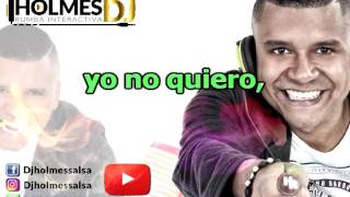 Descartame  Pedro Arroyo  Video liryc letra  Holmes DJ [upl. by Lenci777]