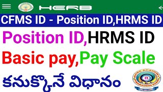 HOW TO KNOW CFMS IDPOSITION IDHRMS IDBASIC PAYPAY DETAILSPOSITION IDHRMS IDCFMS IDBASIC PAY [upl. by Trebla]