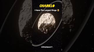 Chariklo Vs All Ring Planets Vs J1407b l InfinitySpace11 l shorts spacefacts space universe [upl. by Enelehs]