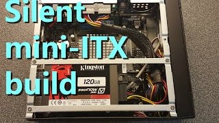 Silent MiniITX HTPC build  Fanless [upl. by Gerger420]