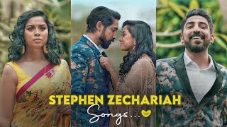 Stephen Zechariah Song Collections💙  Love Feeling Songs🥺  Love Songs  Stephen Zechariah Hits✨️ [upl. by Dallman]