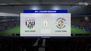 FIFA 23  West Brom vs Luton Town  The Hawthorns  Gameplay [upl. by Ettenyl642]