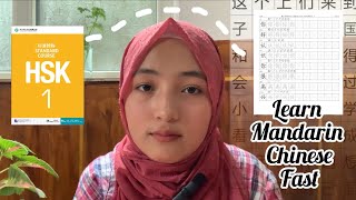 My journey to learning Mandarin Chinese beginners study tips✨🌱 [upl. by Yotal]