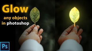 Glow any objects  Easy photoshop Tricks [upl. by Alcus]