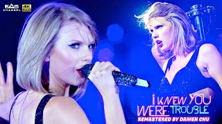 Remastered 4K I Knew You Were Trouble  Taylor Swift  1989 World Tour 2015  EAS Channel [upl. by Notneiuq]