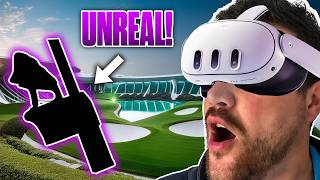 Golf Pro plays VR Golf with Quest 3 Amazing [upl. by Ardenia]