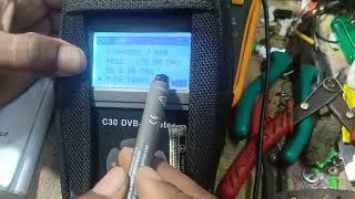 Deviser c30 DVB meter channel editting prosser [upl. by Biddy]