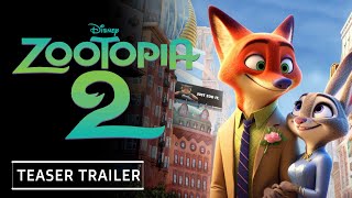 Zootopia 2 2025  Teaser Trailer  Disney Animation  Fanmade [upl. by Barker506]