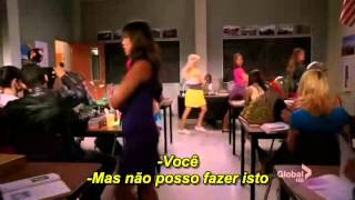 Glee Full Performance  Womanizer legendado [upl. by Neeneg]