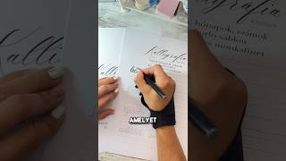 wwwkalligrafiaalkotasokhu kalligrafie calligraphylettering lettering handwriting [upl. by Alauqahs340]