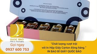 Sự lựa chọn của những thương hiệu nổi tiếng Hộp giấy Carton từ In Bao Bì Quốc Bảo [upl. by Notsae27]