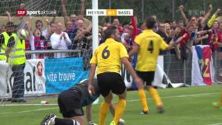 201516 132Final  FC Meyrin vs FC Basel 04 01 [upl. by Earahc103]