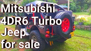 Mitsubishi 4DR6 Turbo Jeep for sale VEHICLE SALE SALE SRI LANKA VEHICLE SALE VEHICLE [upl. by Morgen]