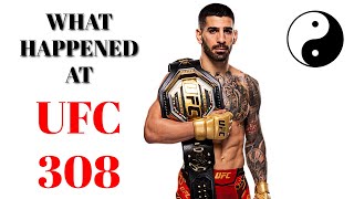 WHAT HAPPENED AT UFC 308  UFC 308 FULL CARD REACTION AND BREAKDOWN [upl. by Plume909]