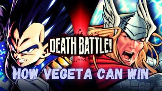 How Vegeta Could Beat Thor  Goon Explains  Death Battle [upl. by Annairam546]