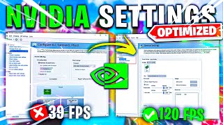 🔥NVIDIA CONTROL PANEL  Best Settings For GAMING✅ 2023 Latest Guide ✔✔ [upl. by Esetal12]