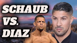 NATE DIAZ AND BRENDAN SCHAUB BEEF EXPLODES [upl. by Blisse952]