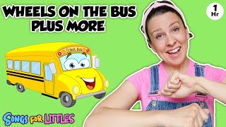 Wheels On The Bus  More Nursery Rhymes amp Kids Songs  Educational Videos for Kids amp Toddlers [upl. by Jon640]