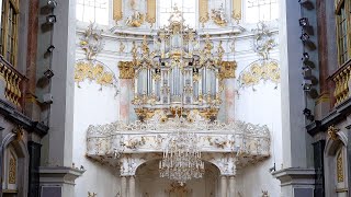 Präludium und Fuge in C  J S Bach BWV 553  Paul Fey  Ettal Abbey Organ  Basilika Ettal [upl. by Won]