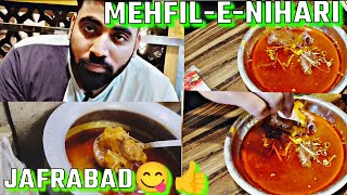 MEHFILENIHARI 😀JAFRABAD DELHI food vlog 😋👍☺️🥰trending food [upl. by Lonee]