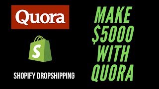 Quora Winning Products Method 🤑 Shopify Dropshipping 2019❗ [upl. by Haswell]