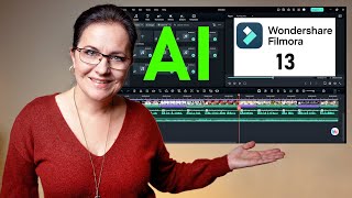 THE FUTURE OF AI VIDEO EDITING IS HERE Whats new in Wondershare Filmora 13 [upl. by Keverne343]