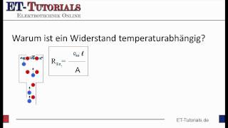 Widerstand und Temperaturflv [upl. by Ihn808]