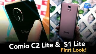 COMIO S1 Lite amp C2 SMARTPHONES launched  Tech Tak [upl. by Stead28]