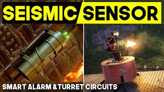 THE NEW SEISMIC SENSOR IS OP  Rust Electrical Tutorial [upl. by Vergos]