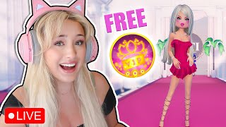 GIFTING VIP In Roblox Dress To Impress 🔴 LIVE [upl. by Hpesojnhoj]