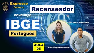 Português IBGE Recenseador Aula 05 [upl. by Kristin]