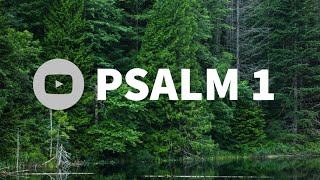 PSALM 1  BIBLE READING  NIV [upl. by Eixirt]