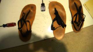 Make your own DIY Huarache sandals [upl. by Gusta]