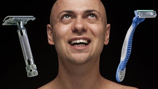 HEAD SHAVING  CARTRIDGE RAZOR VS SAFETY RAZOR  Which should you use [upl. by Letitia]