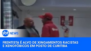 Frentista é alvo de racismo em posto de gasolina no PR quotSeu neguinhoquot [upl. by Mendelson]