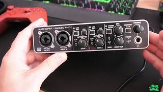 Behringer UPhoria UMC 204 HD Audio Interface [upl. by Wendye]