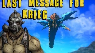 Borderlands 2 Message for Krieg psycho Son of Crawmerax DLC [upl. by Otecina]