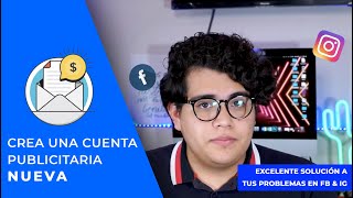 ¿Cómo CREAR nueva CUENTA publicitaria en FACEBOOK ADS [upl. by Ibrek755]