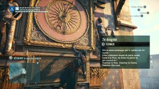 Assassins creed UnityEnigme Saturnus  Constellatio n°3lieux ile de la cité [upl. by Eladroc458]