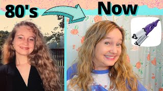 Easy Hair Tutorial How to get 80s Waves WITHOUT a Perm [upl. by Madlin]