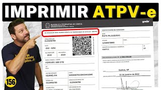 Como BAIXAR ATPV ou BAIXAR E IMPRIMIR o CRV DIGITAL para VENDER O VEÍCULO  📺 156 [upl. by Buskirk]