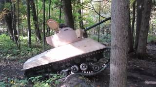 25 Scale Sherman M4A3E8 Tank Test Drive Part 7 [upl. by Alfons]