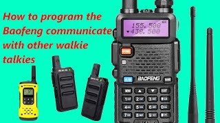 Programming A Baofeng UV5R on PMR446 And Communicate With Other Walkie Talkies [upl. by Sivra]